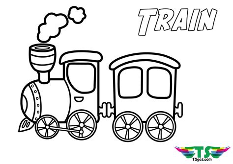 train coloring page  preschool  toddlers train coloring pages