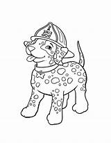 Coloring Dog Pages Dalmatian Dalmation Fire Kids Getcolorings Color Little Kidsplaycolor sketch template