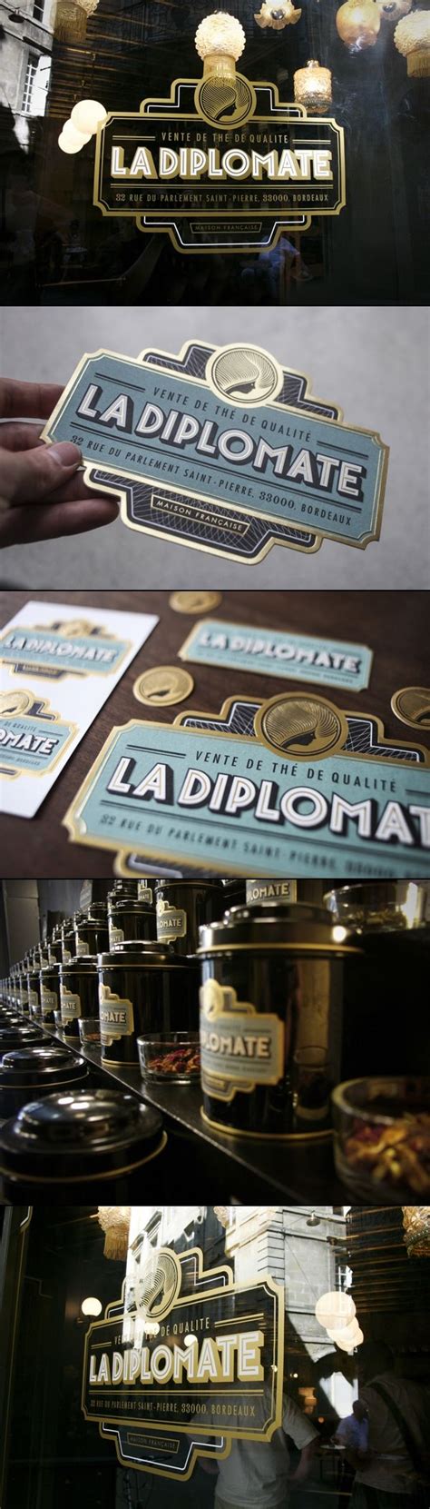 la diplomate  grouped images picture pin   typography design graphic design