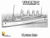 Titanic Coloring Pages Book Kids Cruise Games Cooking Couple Dress Game Ships Name sketch template