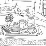 Coloring Cozy Adult Pages Ricotta Pancakes Kitchen Lemon Ihop Template Fluffy sketch template