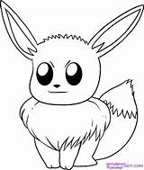 Pokemon Eevee Coloring Pages Draw Step Printable Eeve Drawing Characters Kids Easy Print Smiling Anime Library Clipart Hellokids Game sketch template