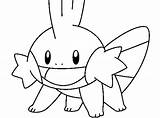 Mudkip Pokémon Stampare sketch template