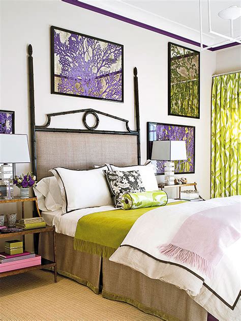 bedroom decorating in green better homes and gardens