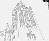 Giralda Sevilla Colorear Catedral Antiguo Seville Mezquita Zabytki Espanha Sewilla Monumentos Spain Atrakcje Europie Turystyczne Kolorowanki Innych Hiszpania Sights Kolorowanka sketch template