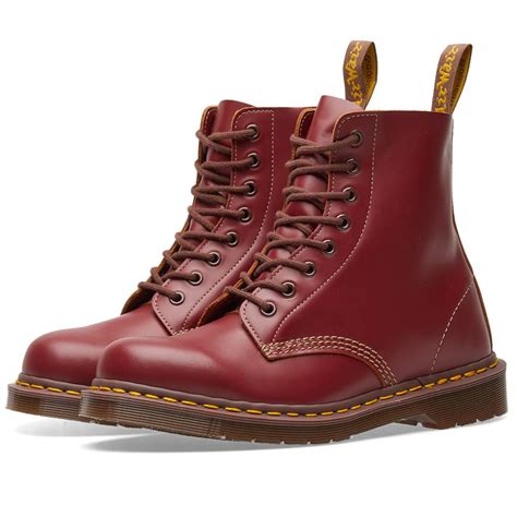 lyst dr martens dr martens  vintage boot   england  red  men