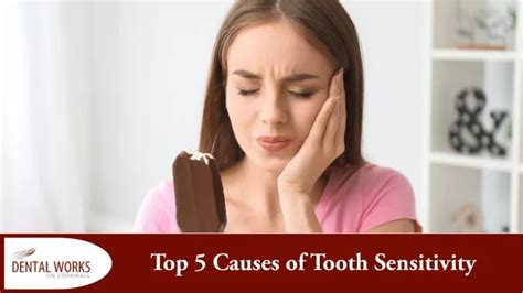 ppt top 5 causes of tooth sensitivity powerpoint presentation free