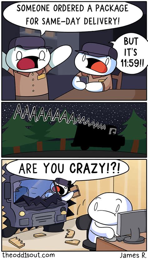 25 Comics By Theodd1sout That Have The Most Unexpected