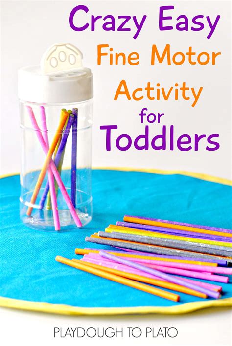 easy fine motor activity  toddlers