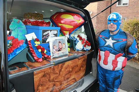 op funeralcare superhero funeral pr press photography