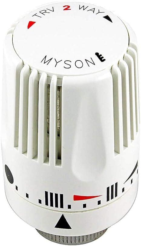 myson standard thermostatic radiator valve replacement head  trv    pack amazonco