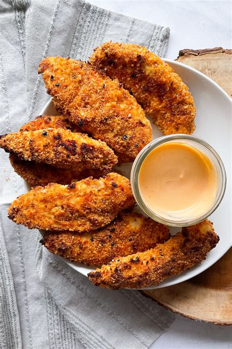 crispy healthy oven baked chicken tenders hellofrozenbananascom