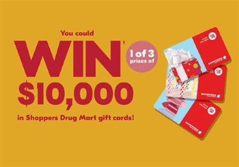 shoppers drug mart contest win   previous
