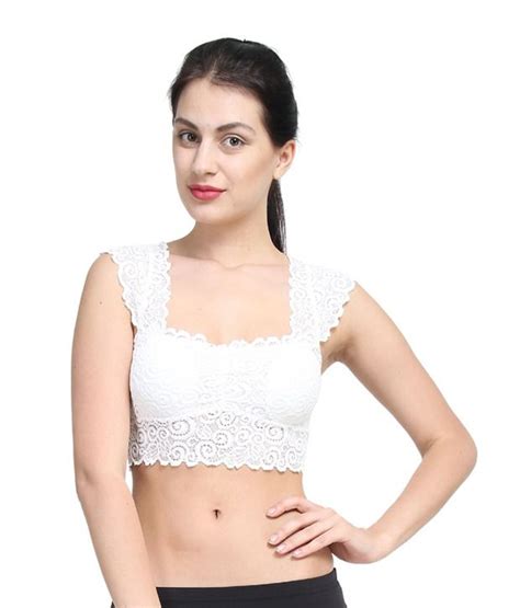 buy privatelifes white lace bra online at best prices in india snapdeal