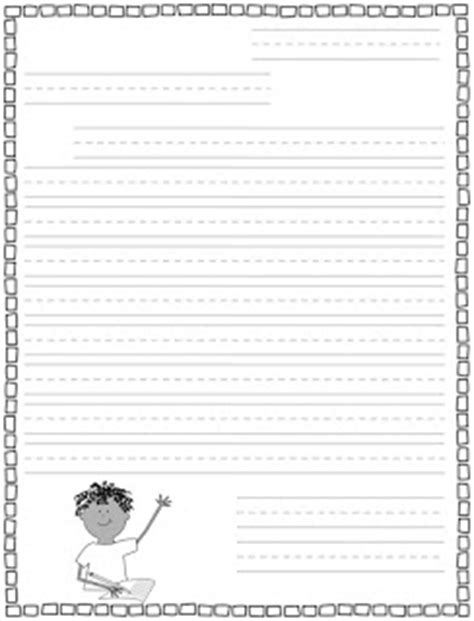 primary letter writing paper classroom freebies