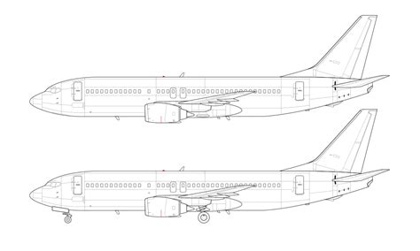 airliner templates norebbo