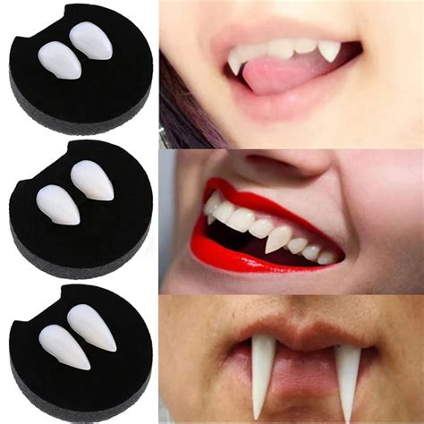 buy pcsset dentures zombie vampire teeth ghost devil fangs props costume