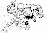 Juggernaut Colossus sketch template