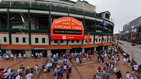 takes gopro  chicago cubs viral drone video  shot
