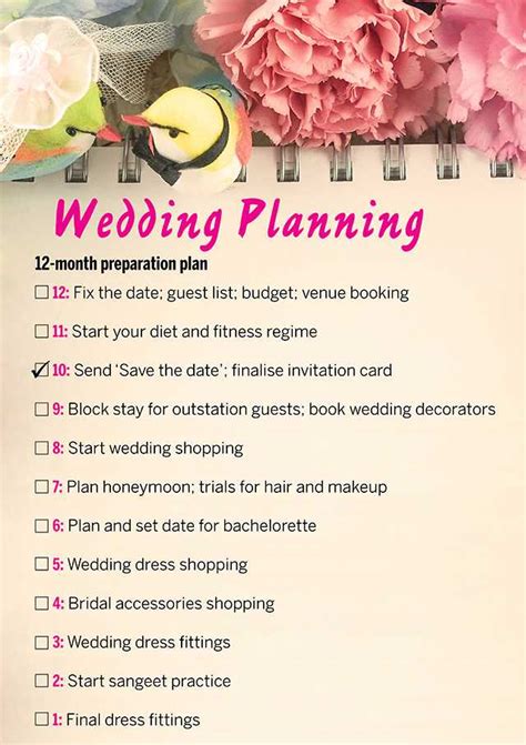 all you need to know about the steps to plan a wedding