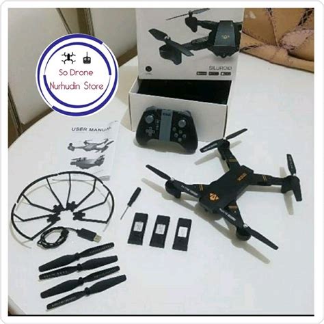 jual drone visuo xshw mp hd  wide angle   batteries  lapak rc  store bukalapak