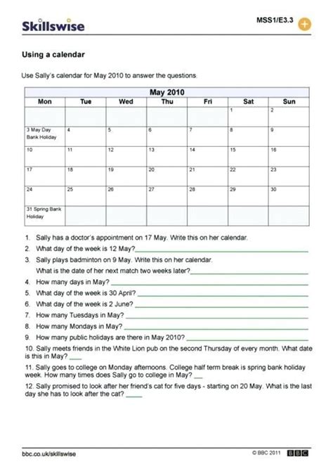 teach child   read  printable worksheets calendar activities