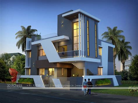 stunning ultra modern house   home plans blueprints