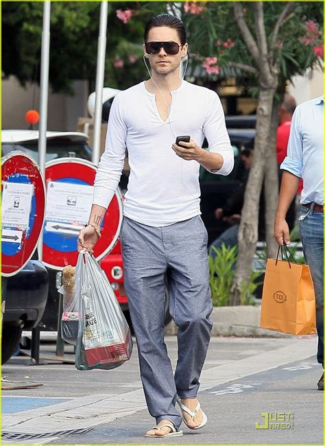 jared leto casual wear for men relaxed outfit
