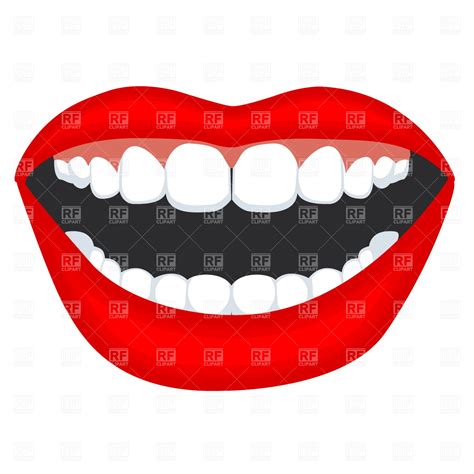 Mouth Clipart Black And White Clipart Panda Free