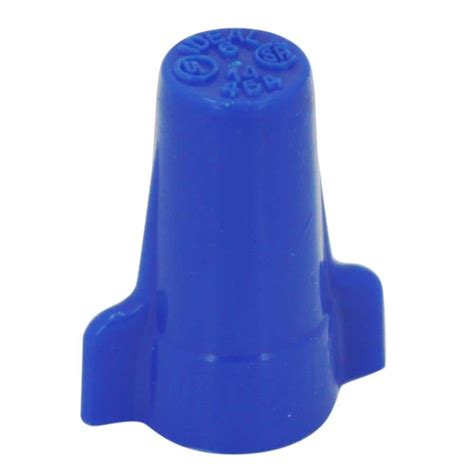 blue wing nut wire connectors  pack diy home improvement forum