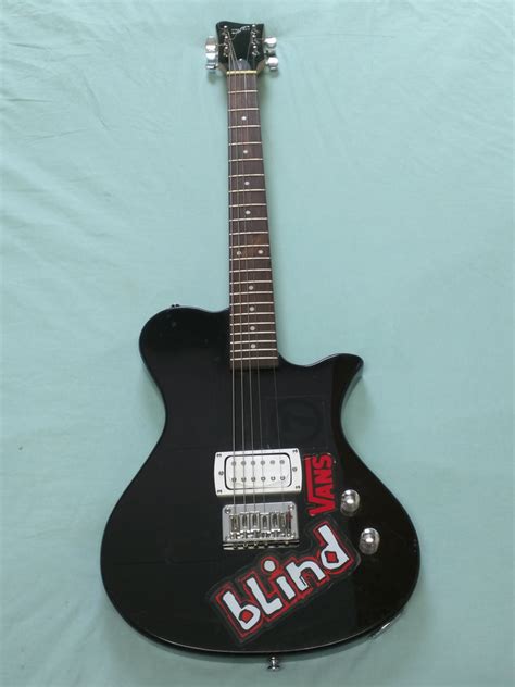 act electric guitar black student solid body pocatello market
