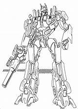 Coloring Pages Transformers Transformer Printable sketch template