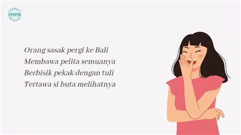 103 Pantun Jenaka Lucu Banget 4 Baris Asli Bikin Ngakak