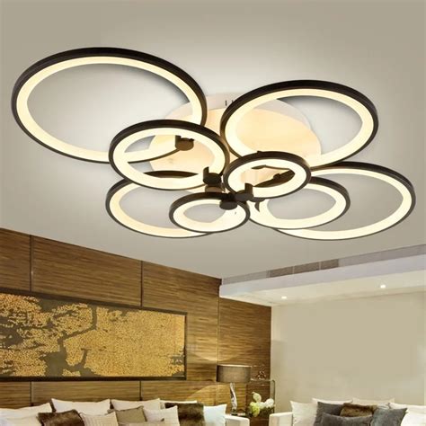 creative  aluminum anodized led ceiling lamp home commercial office interior dimming