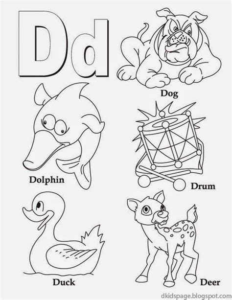 printable alphabet coloring pages  toddlers coloring page blog