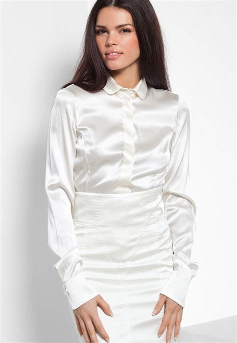 white satin blouses  women satin blouses