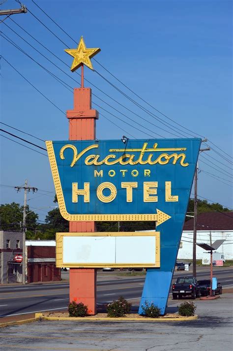 Vacation Motor Hotel Clarksville Tn Hotel Retro Sign Hotel Motel