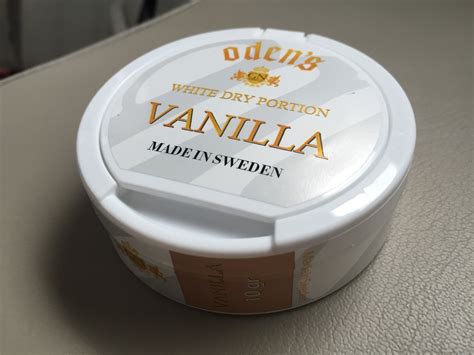 odens vanilla white dry portion review  november