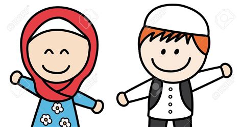 gambar anak laki laki muslim animasi info terkait gambar