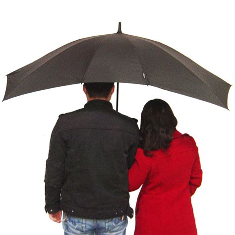 duo double umbrella black umbrellas   umbrella heaven