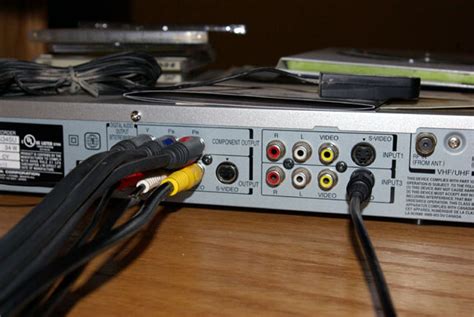 Connecting Tv Receiver Satellite And Toshiba Recorder