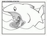 Coloring Jonah Whale Printable Sheets Pages Activity Fish Color Print Big Paper First Belly Kids God Popular Choose Board Cartoon sketch template