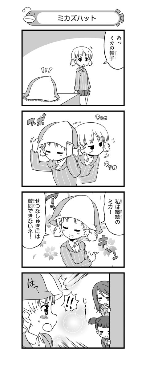 mika aki and mikko girls und panzer drawn by nanashiro