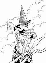 Wicked Witch Getdrawings West Drawing sketch template