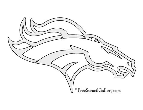 nfl denver broncos stencil denver broncos helmet denver broncos colors