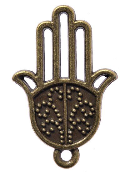 antique brass hand stef francis