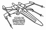 Fighter Wing Spaceships Procoloring Spaceship Awesome Poe Raumschiffe Zeichnungen Explosive Popular sketch template