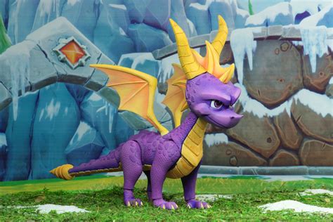neca previews  spyro  dragon figure  toyark news