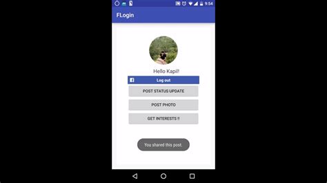 adding facebook login to android app youtube