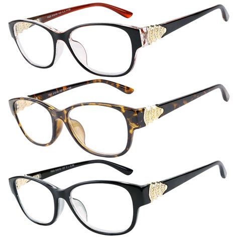 reading glasses  pack great  quality readers fashion crystal